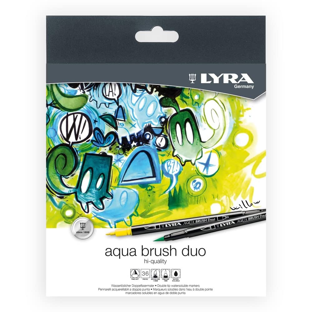 lyra-aqua-brush-duo-set-12-pennarelli-doppia-punta-punta-pennello-e-fine-colori- image 4