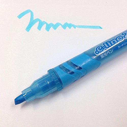 pentel-slw10-e-line2-evidenziatore-doppia-punta-azzurro-confezione-10-pezzi image 7