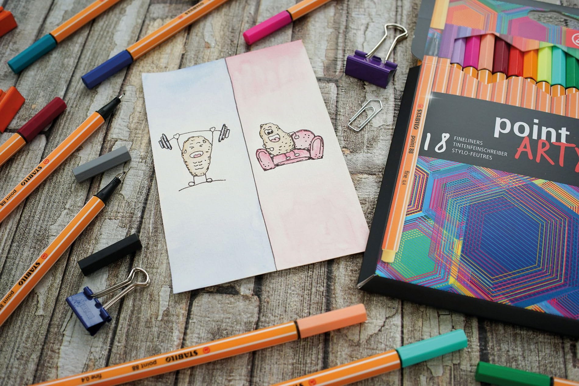 stabilo-point-88-fineliner-0-4-mm-penna-colorata image 8