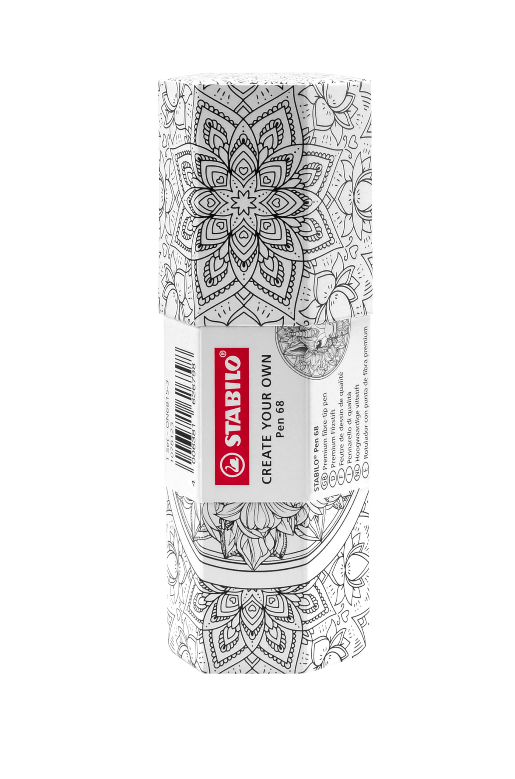 stabilo-pen-68-pennarello-premium-punta-1-mm-set-15-colori-astuccio-da-colorare image 3