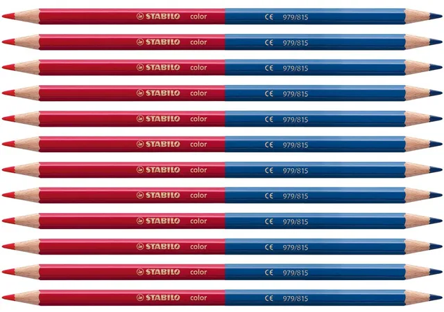 stabilo-bicolor-matita-bicolore-rosso-blu-2-5-mm image 1