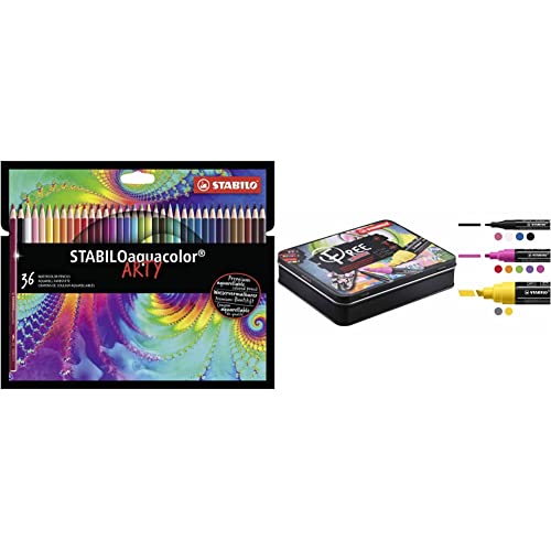 stabilo-set-creativo-stabiloaquacolor-arty-36-free-acrylic-starter-set-11-marker image 4