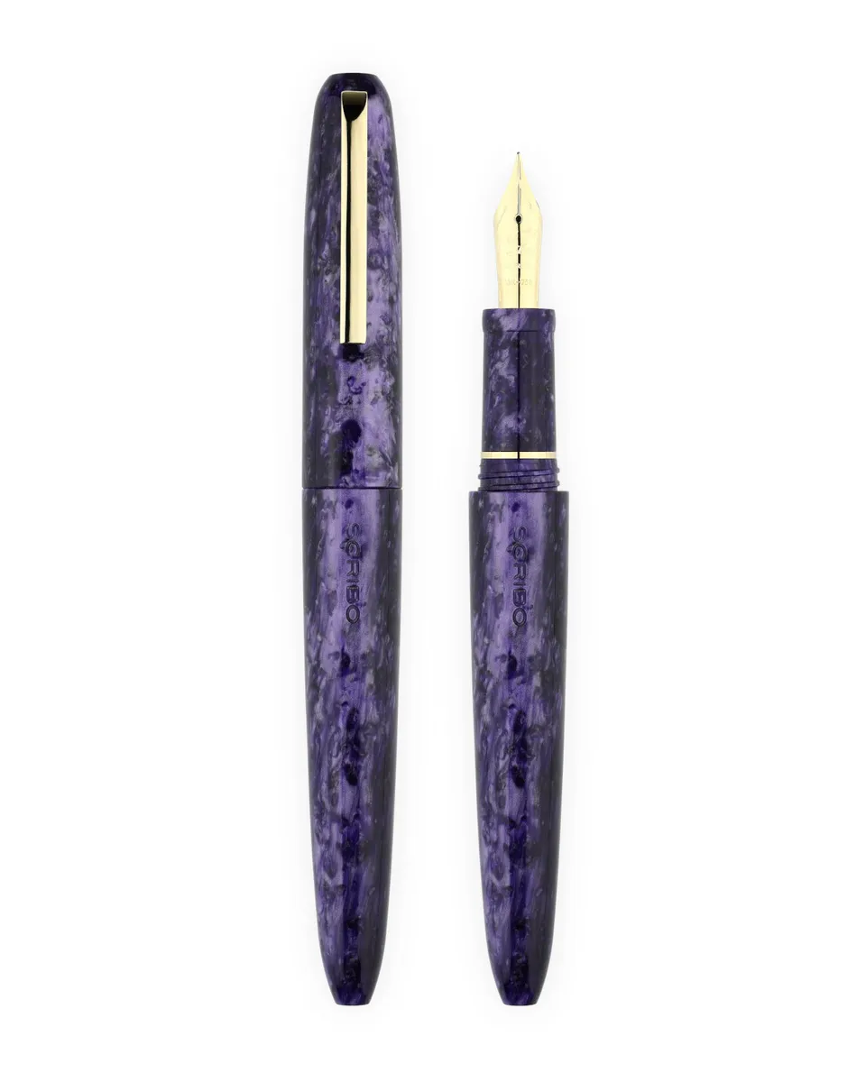 scribo-piuma-ametista-penna-stilografica-viola image 1