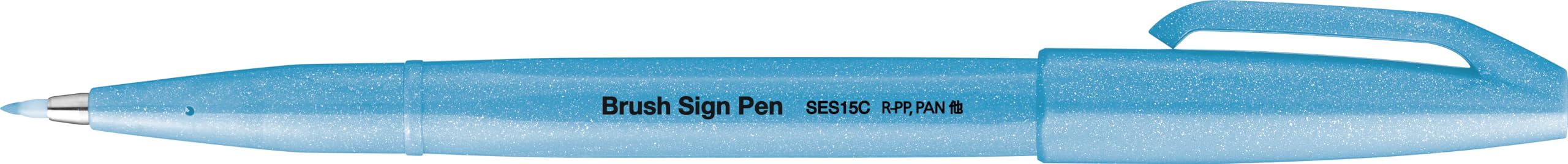 pentel-brush-sign-pen-ses15c-fluo-punta-flessibile-3-colori-fluorescenti image 6