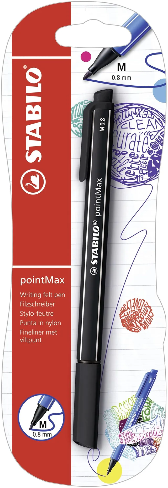 stabilo-pointmax-fineliner-premium-punta-0-8-mm image 1