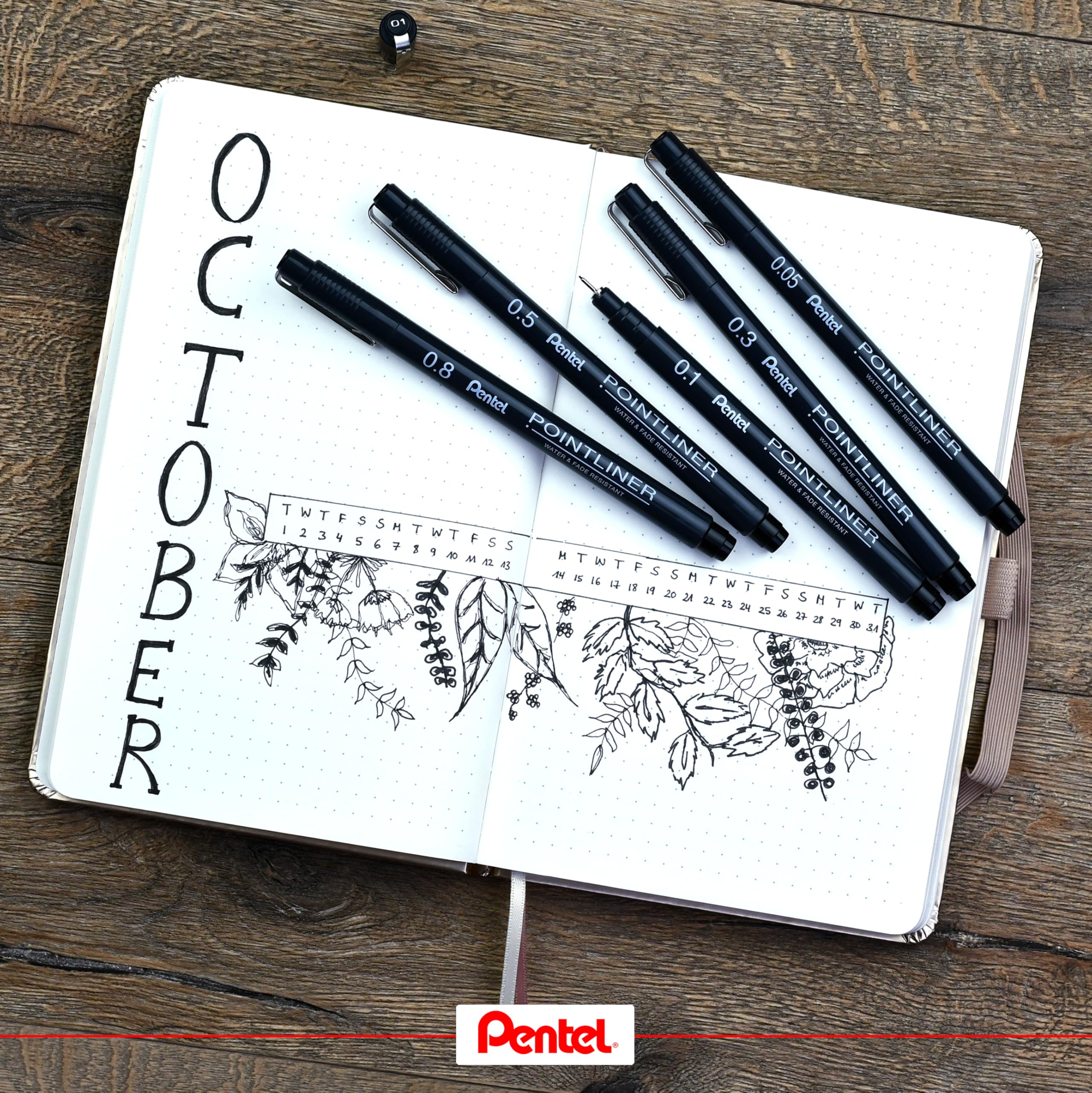 pentel-s20p-pointliner-nero-punta-0-03-mm-set-12-pezzi image 6