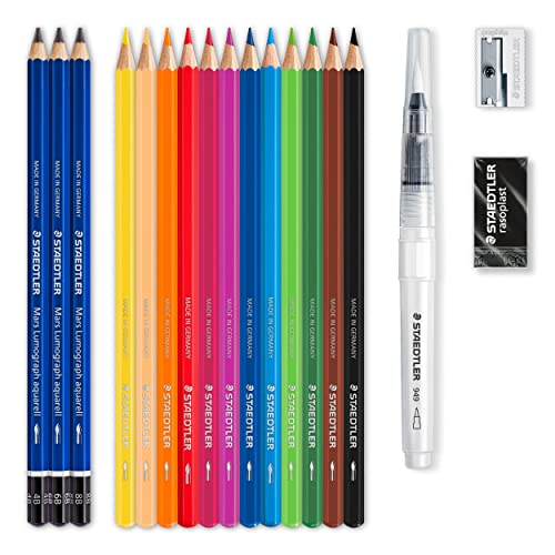 staedtler-design-journey-146-10c-set-acquerello-18-pezzi-con-pennello-ad-acqua image 7