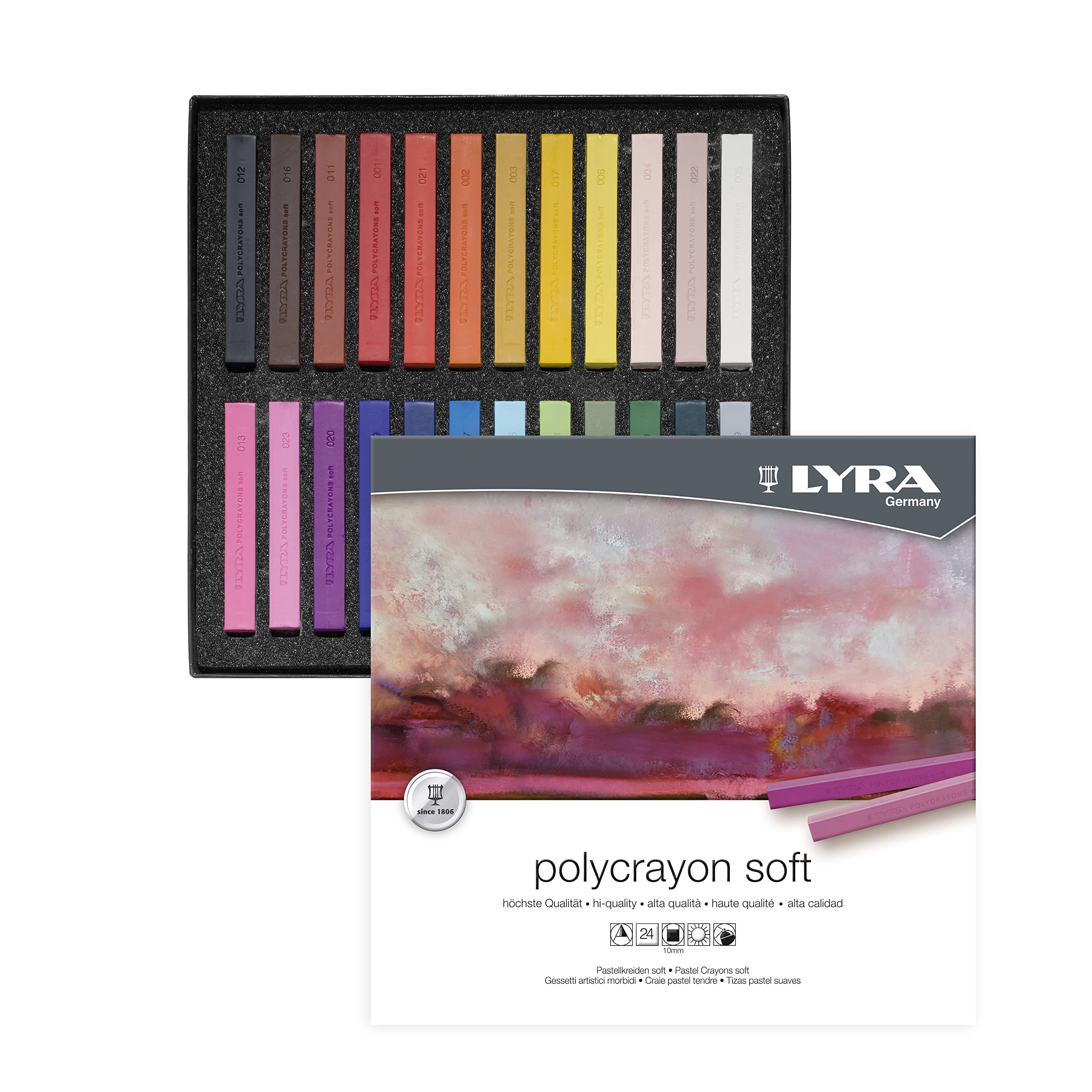 lyra-polycrayons-soft-l5651240-astuccio-24-gessetti-policromi image 1