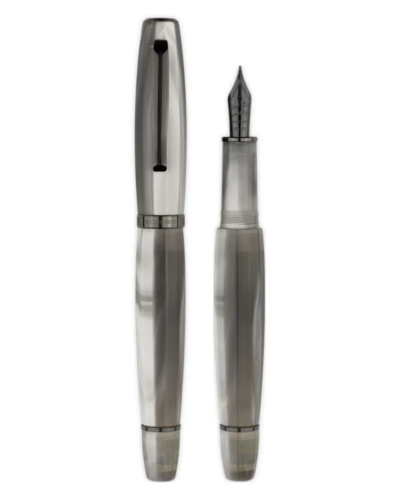 scribo-feel-grigio-notte-stilografica-grigio-madreperla-219-esemplari image 1