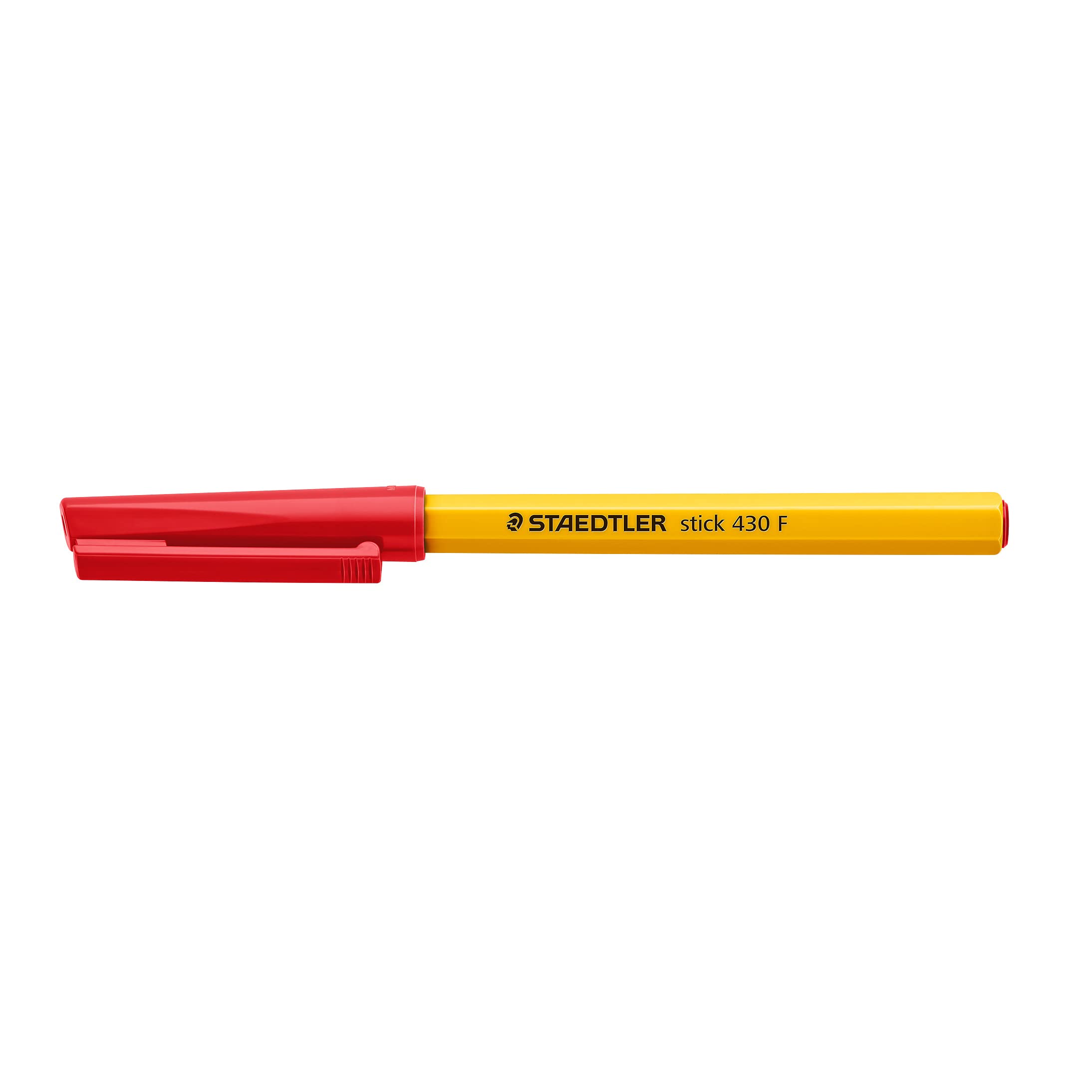 staedtler-stick-430-f-2-penna-a-sfera-punta-fine-confezione-10-pezzi-rosso image 4