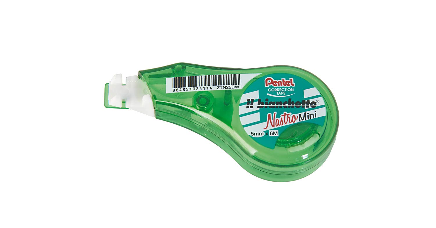 pentel-ztn25-bianchetto-a-nastro-mini-5-0-mm-x-6-m-set-4-pz-colori-assortiti image 4