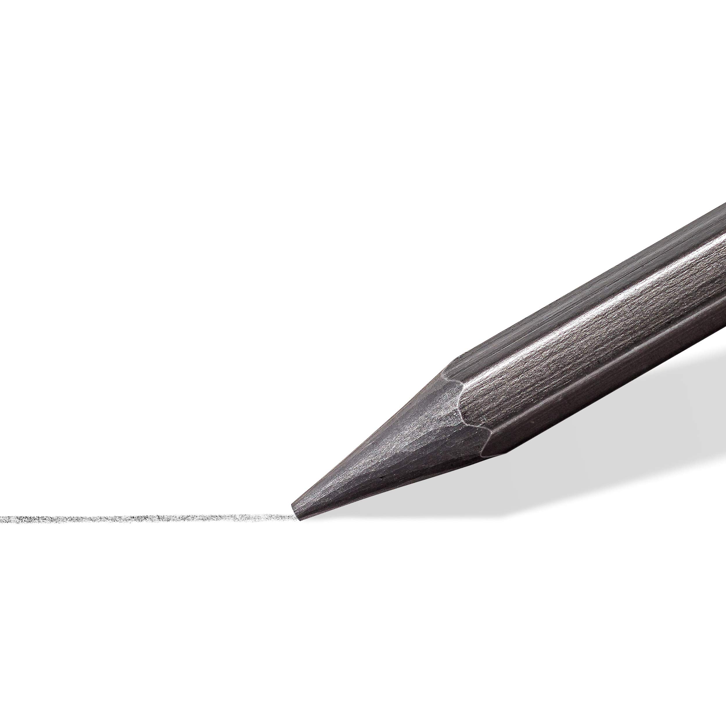 staedtler-100-g-m6-astuccio-metallo-6-matite-grafite-senza-legno image 4