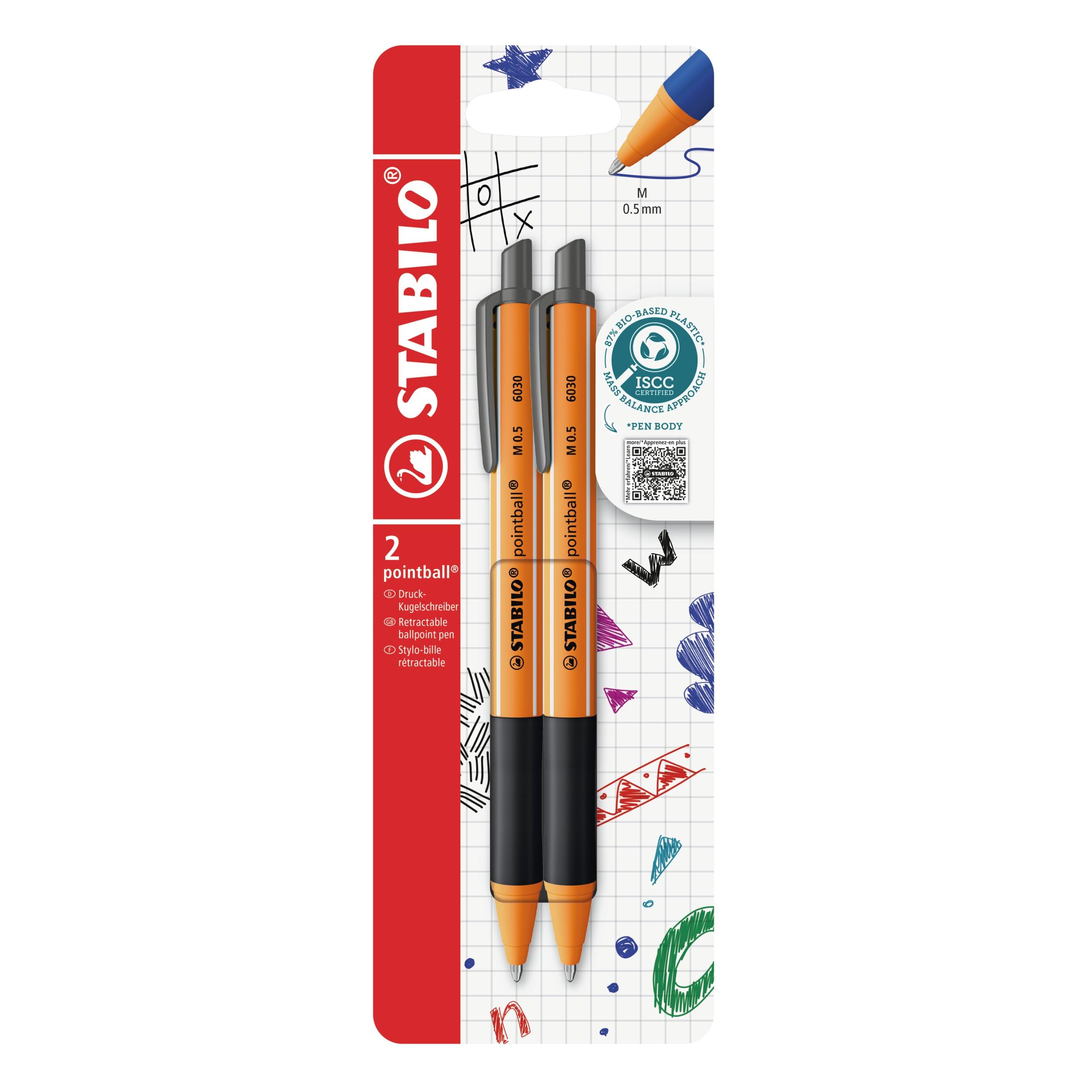 stabilo-pointball-penna-a-sfera-a-scatto-tratto-0-5-mm image 8