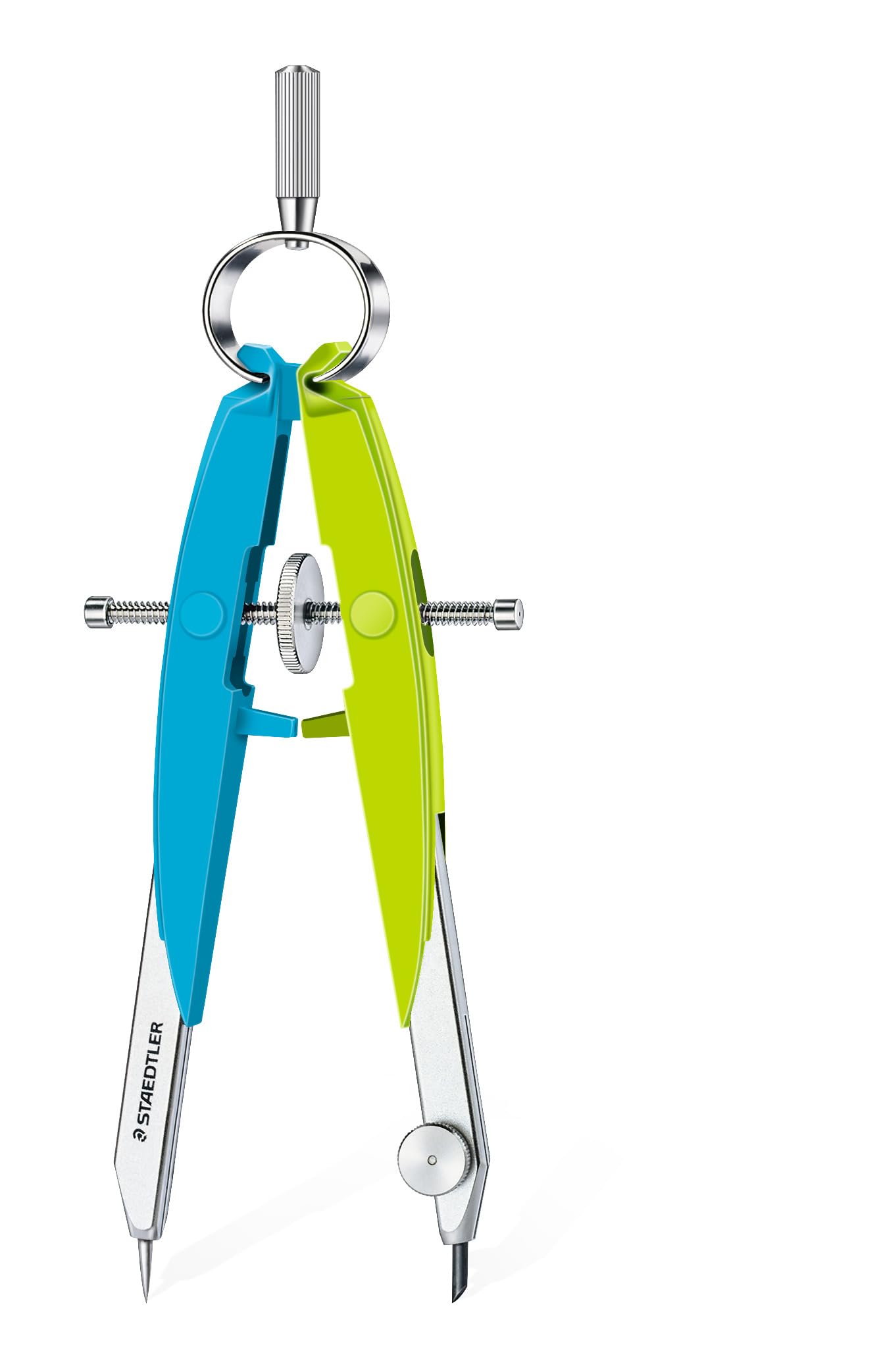 staedtler-mars-comfort-556-compasso-blu-verde-neon-cerchi-fino-a-23-cm image 2