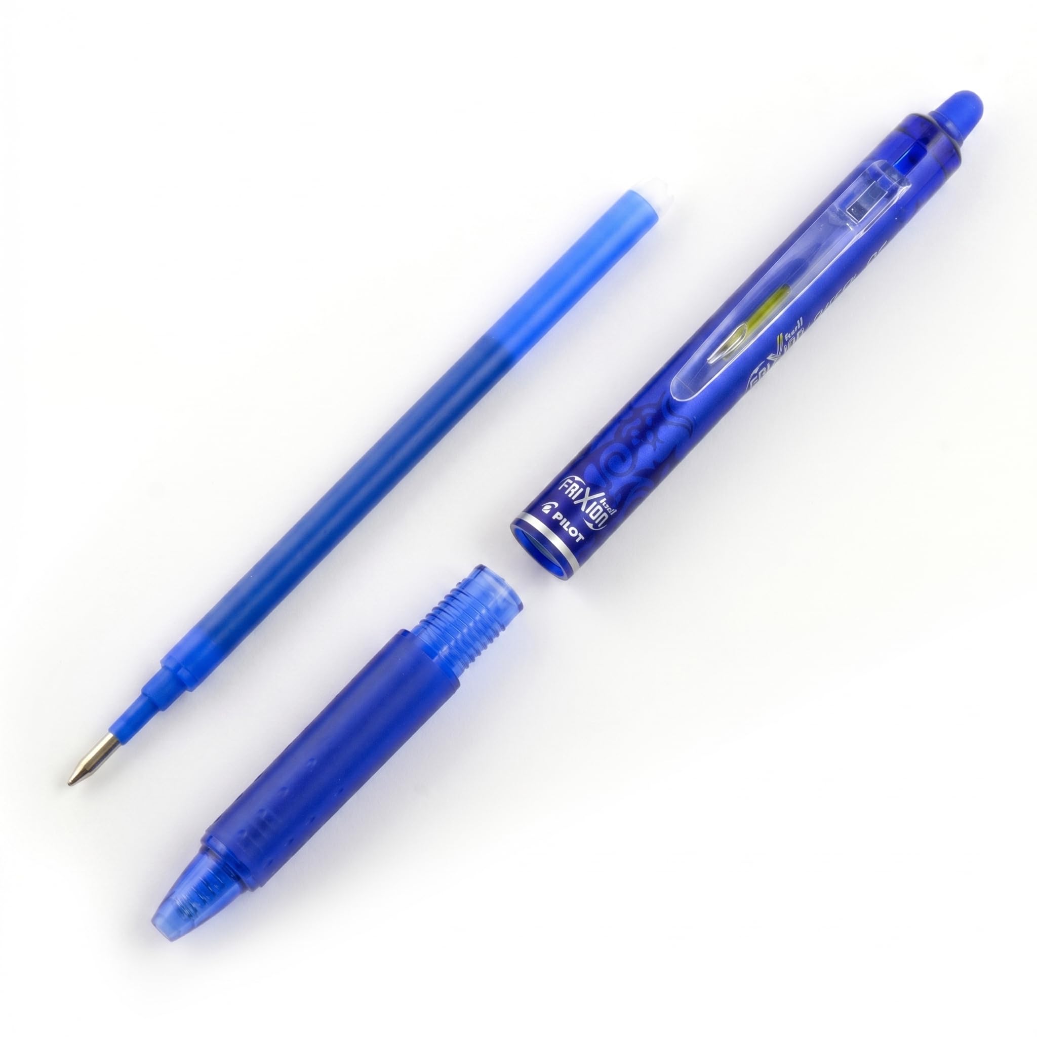 pilot-frixion-ball-clicker-07-penna-roller-cancellabile-blu-set-6-pezzi image 5