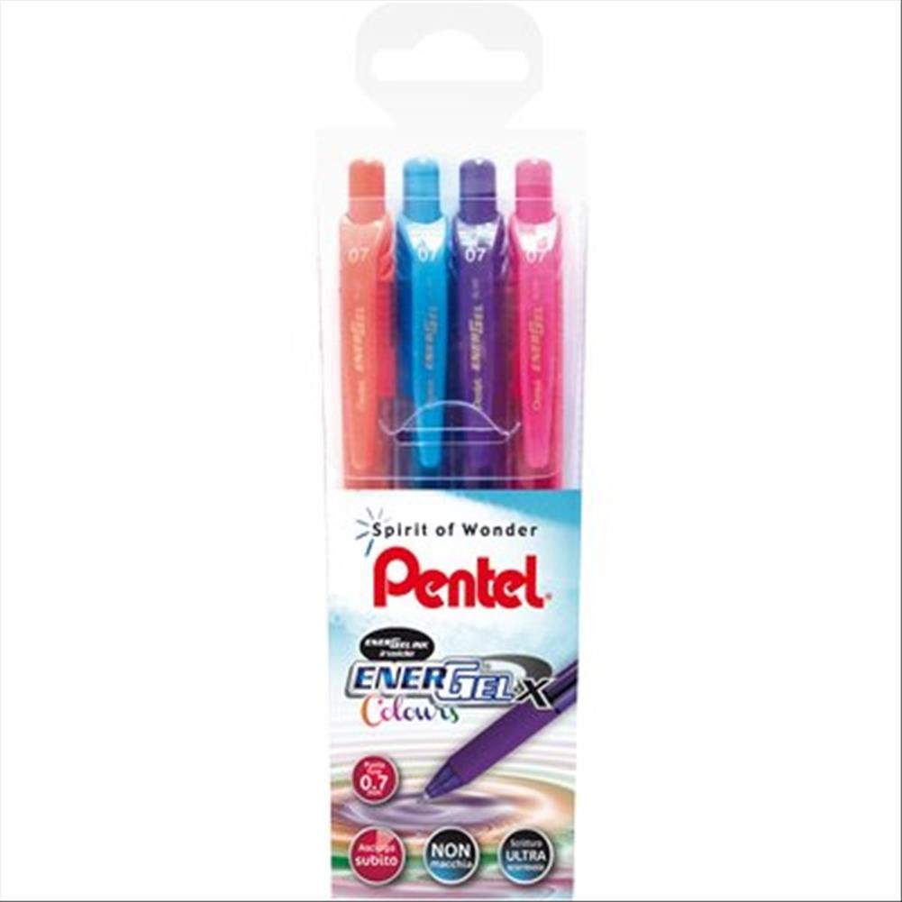 pentel-energel-x-bl107-roller-a-scatto-0-7-mm-confezione-3-pz-nero image 7