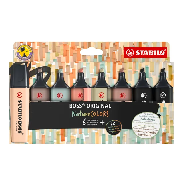 stabilo-boss-original-naturecolors-evidenziatore image 1