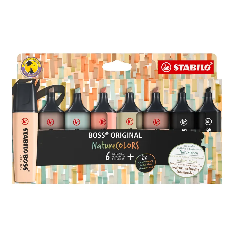 stabilo-boss-original-naturecolors-evidenziatore image 1