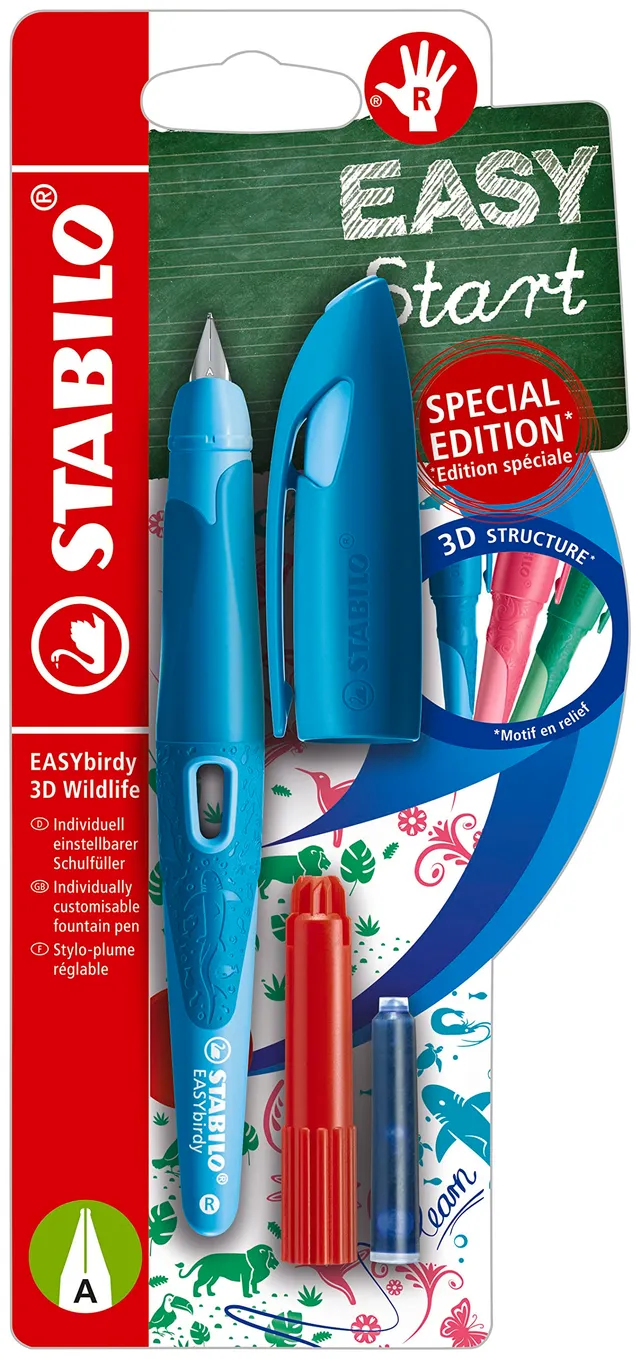 stabilo-easybirdy-3d-wildlife-special-edition-penna-stilografica-ergonomica-per- image 1