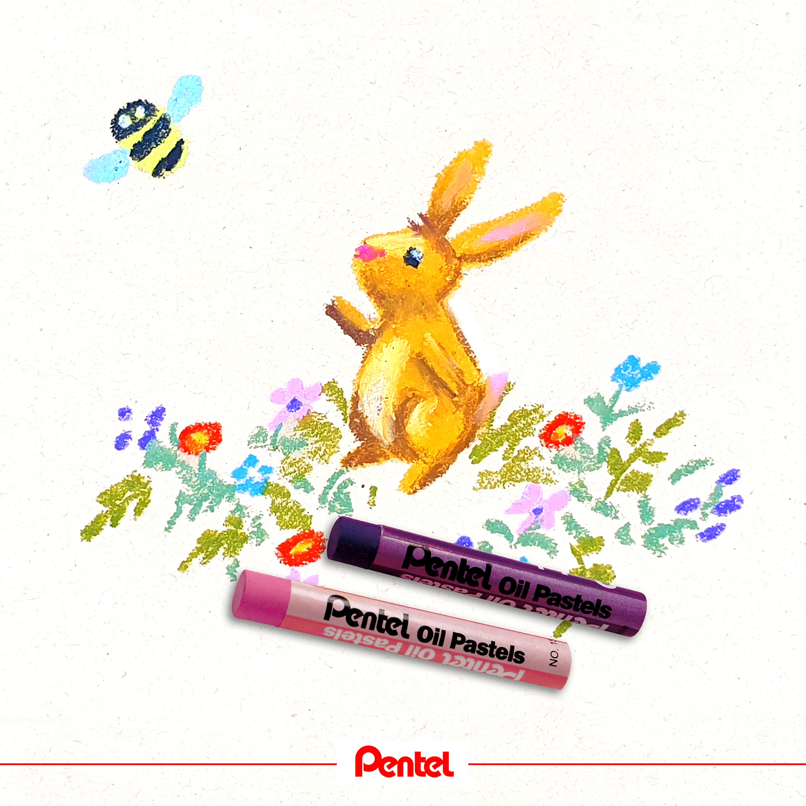 pentel-phn-pastelli-a-olio-sunburst-confezione-25-colori image 3
