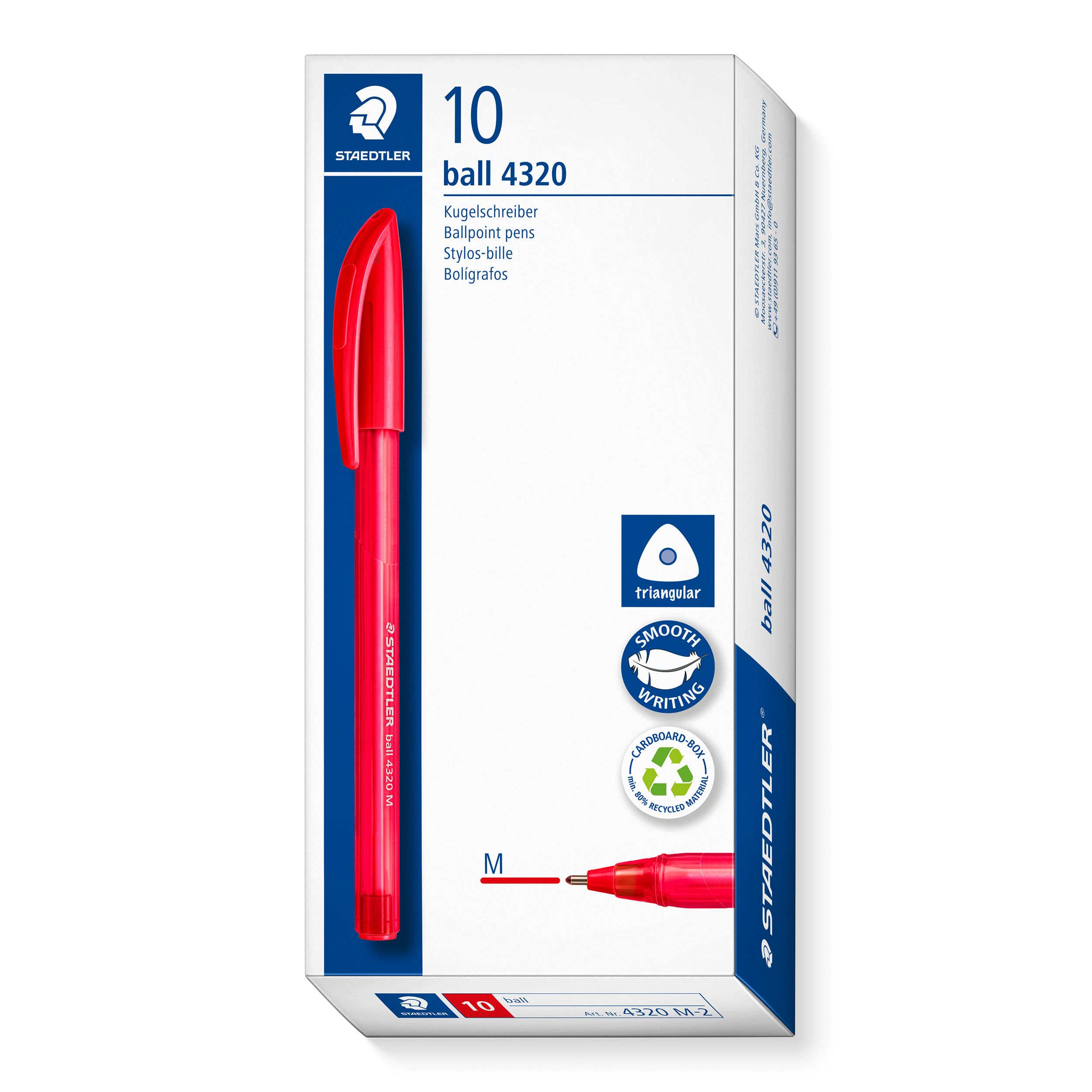 staedtler-noris-stick-rainbow-4320-m-3-penna-a-sfera-blu-confezione-da-10 image 7