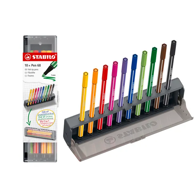 stabilo-pen-68-pennarello-premium-punta-m-1-mm image 1