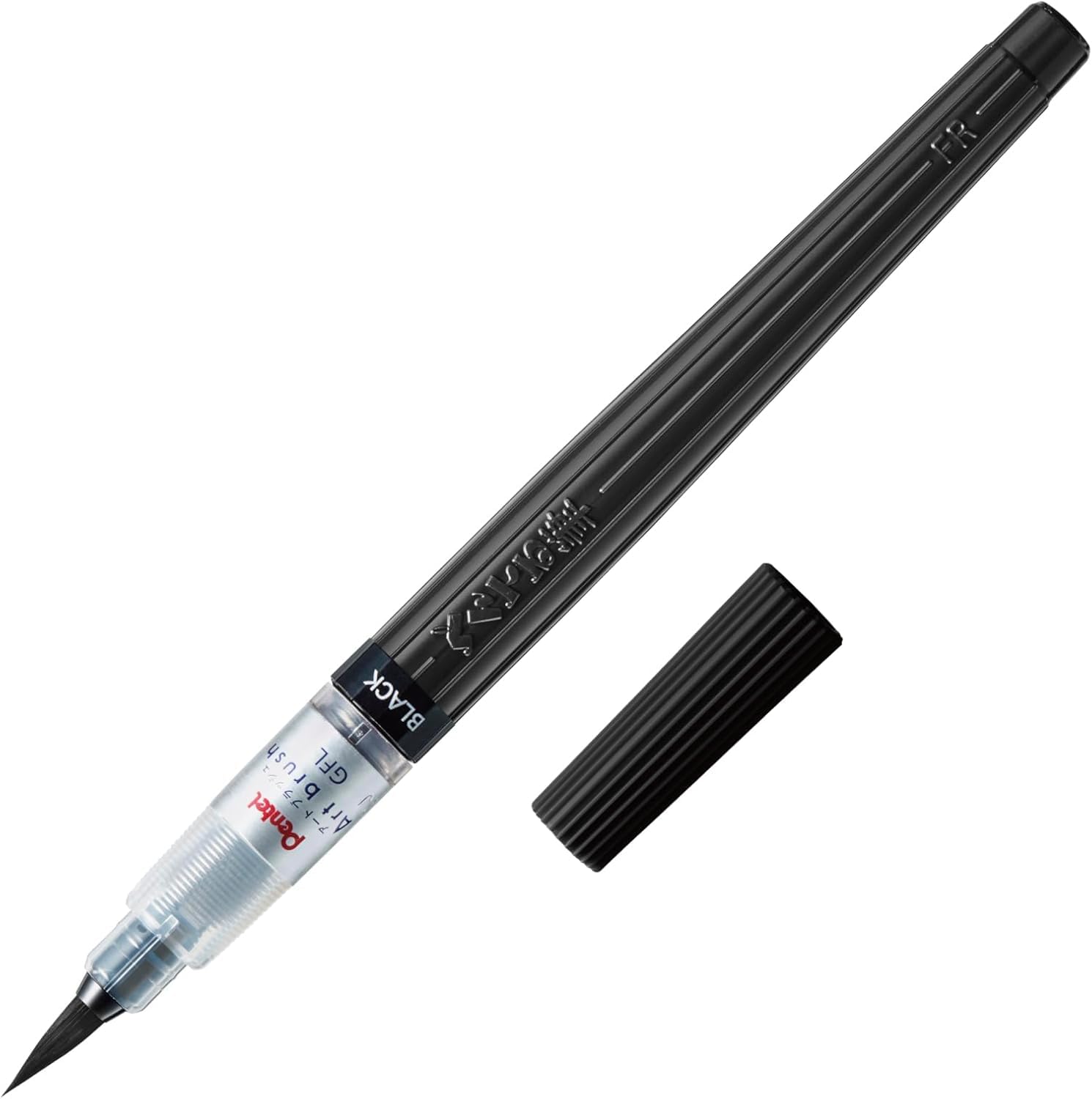 pentel-color-brush-gfl-pennarello-punta-pennello-blu-inchiostro-acquerello image 6