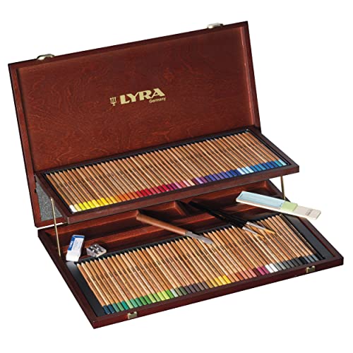 lyra-rembrandt-aquarell-matite-colorate-acquerellabili-confezione-prestige-legno image 6