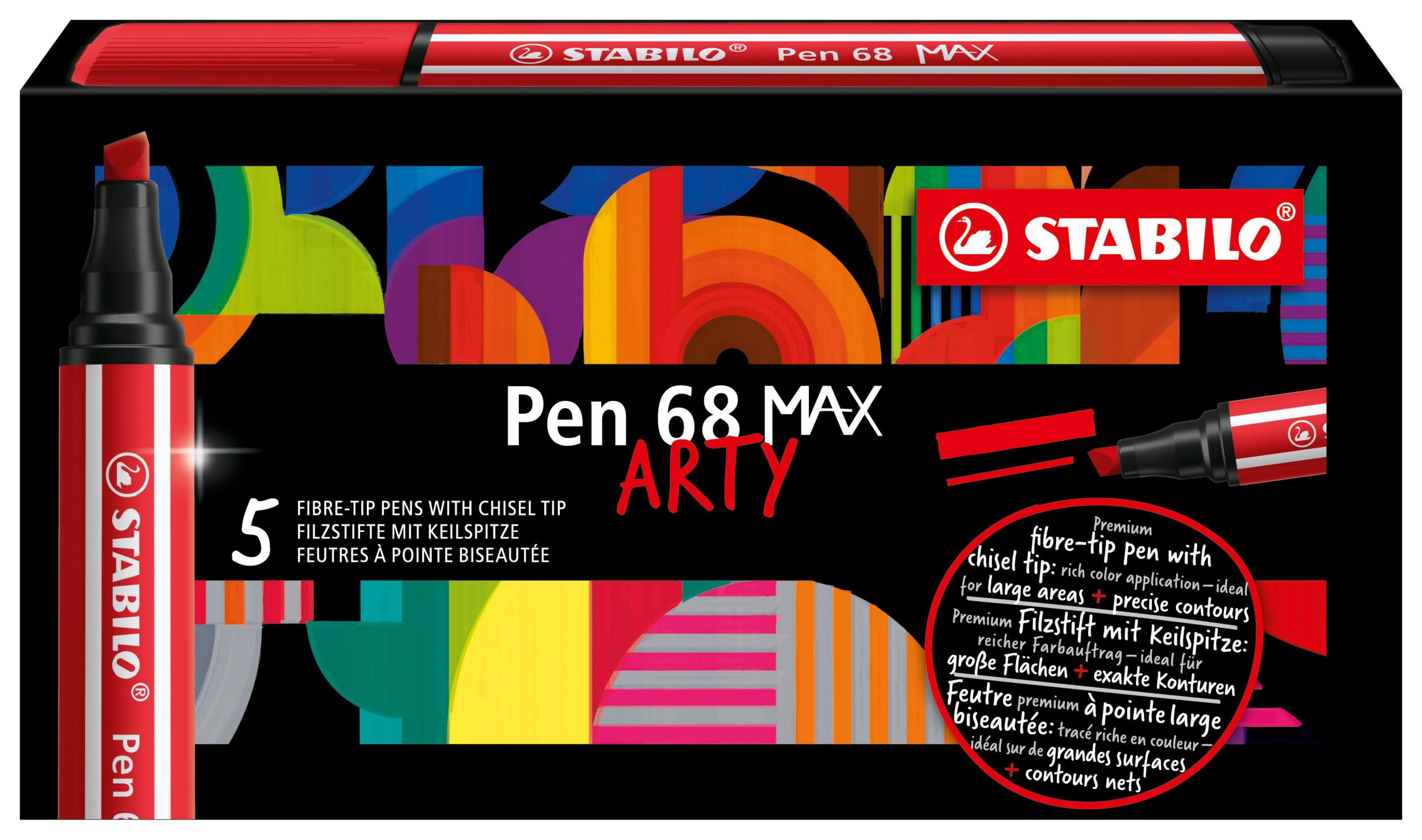 stabilo-pen-68-max-pennarello-premium-punta-a-scalpello-doppio-tratto-1-5-mm image 8