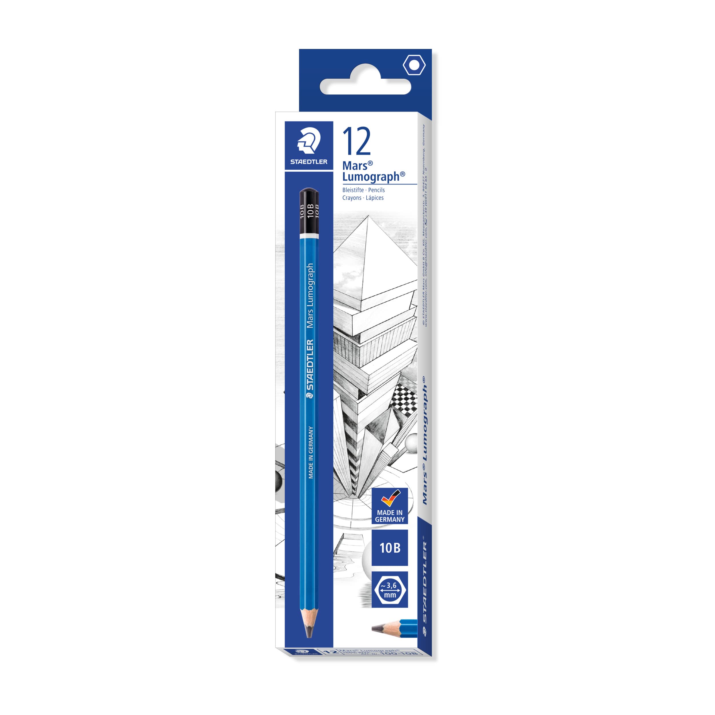 staedtler-mars-lumograph-100-7h-matita-grafite-7h-per-disegno-tecnico image 6