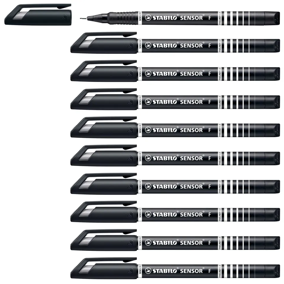 stabilo-sensor-f-fineliner-con-punta-ammortizzata-0-3-mm image 1