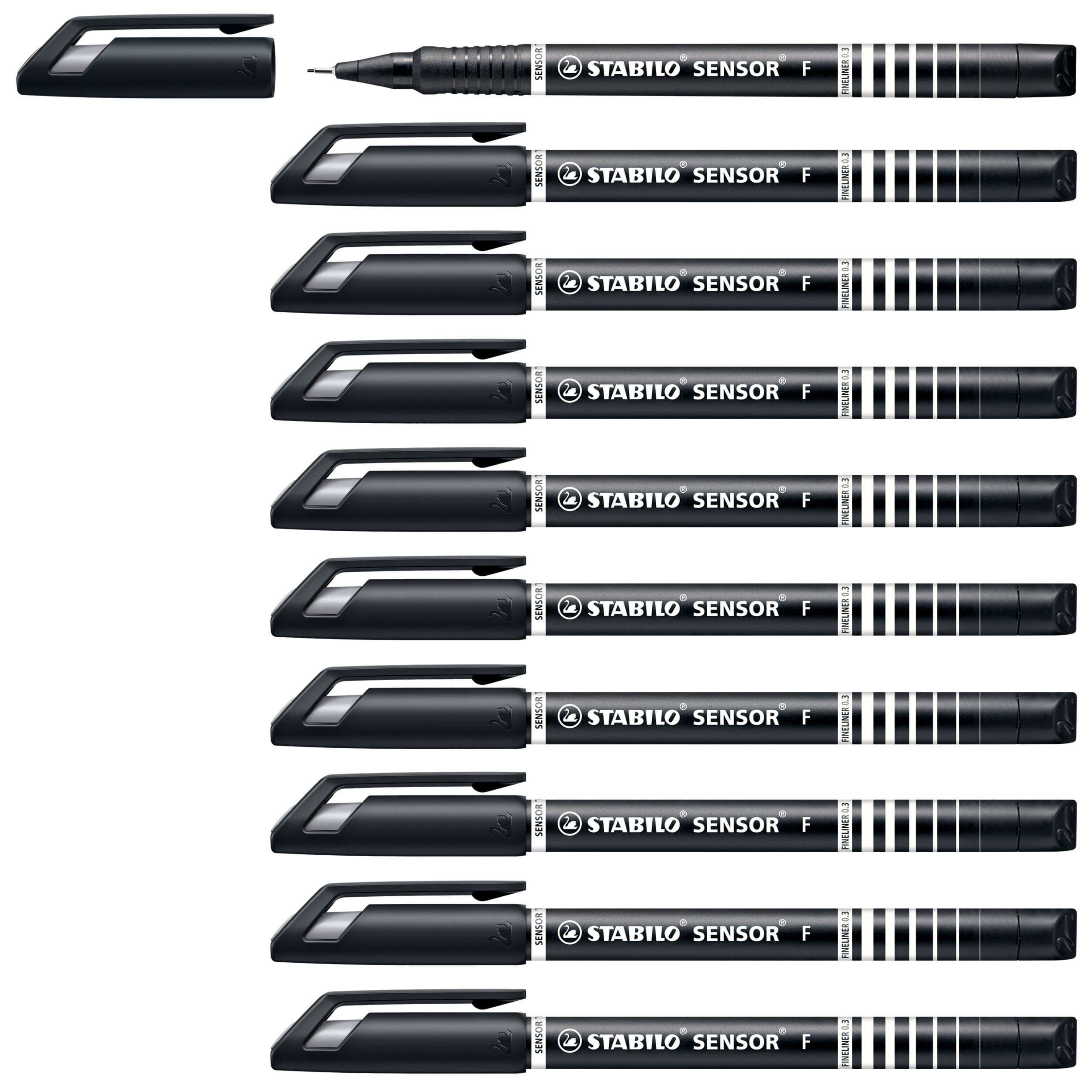 stabilo-sensor-f-fineliner-con-punta-ammortizzata-0-3-mm image 1