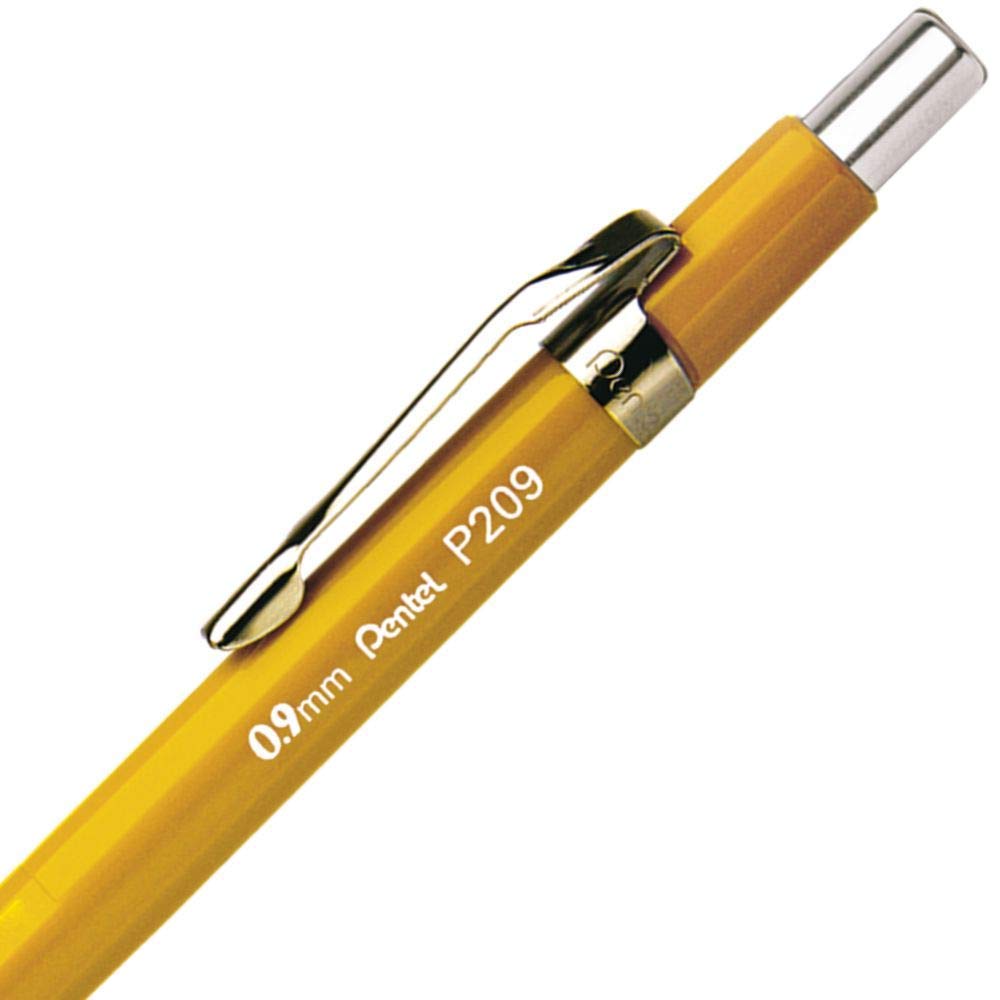 pentel-sharp-p200-portamine-0-9-mm-fusto-giallo image 4
