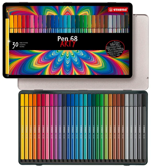 stabilo-pen-68-pennarello-premium-punta-1-mm-set-colori image 1