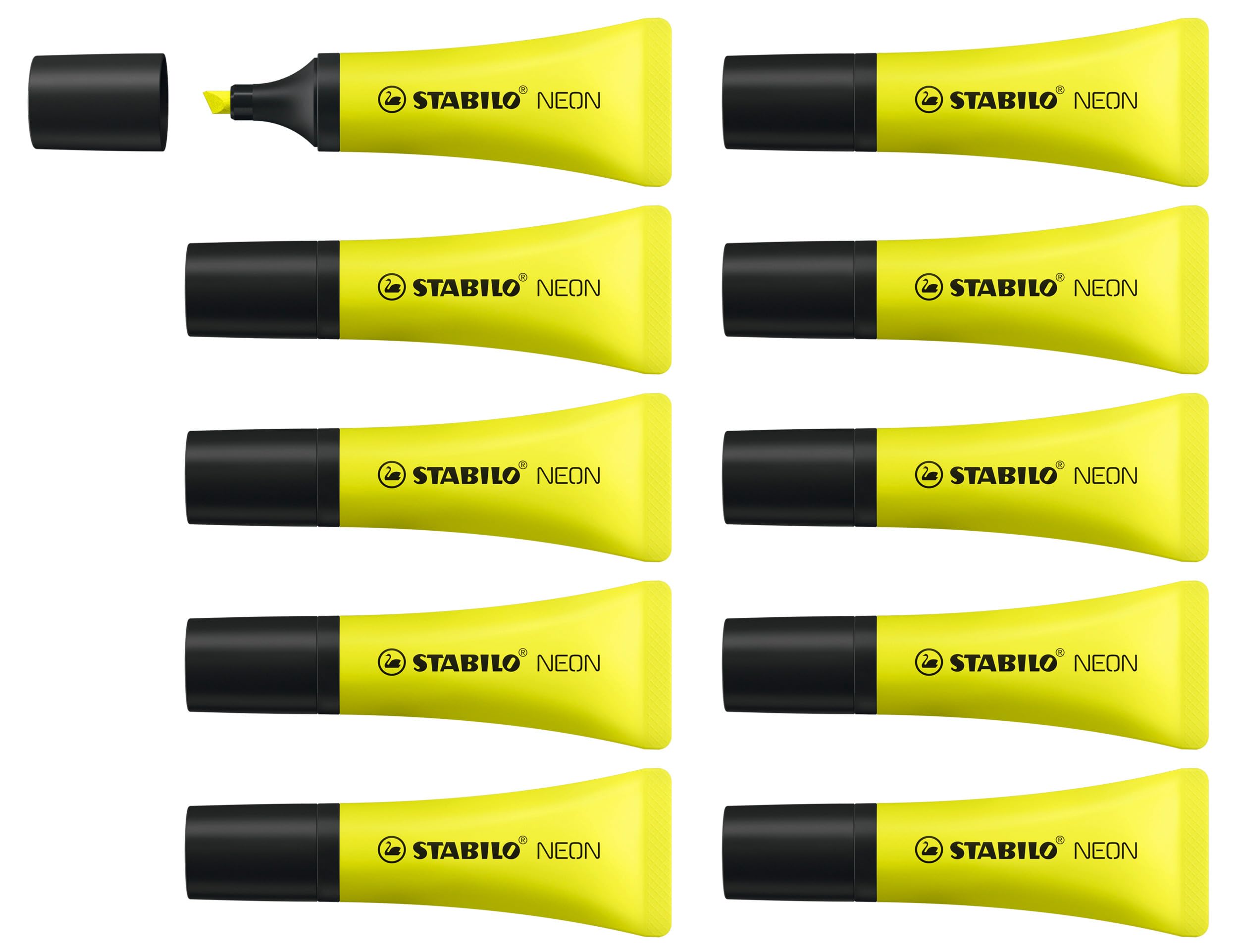 stabilo-neon-evidenziatore-punta-2-5-mm-5-colori-fluorescenti image 1