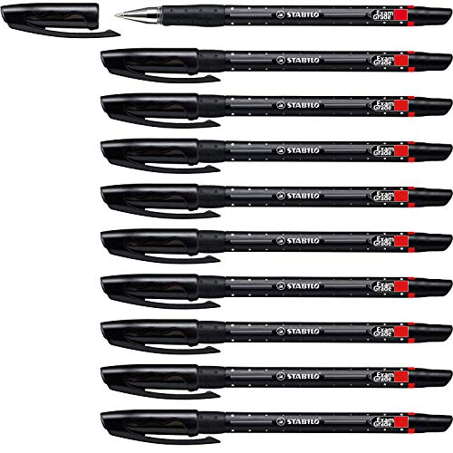 stabilo-exam-grade-penna-a-sfera-ricaricabile-0-45-mm-nero-blu-rosso image 6