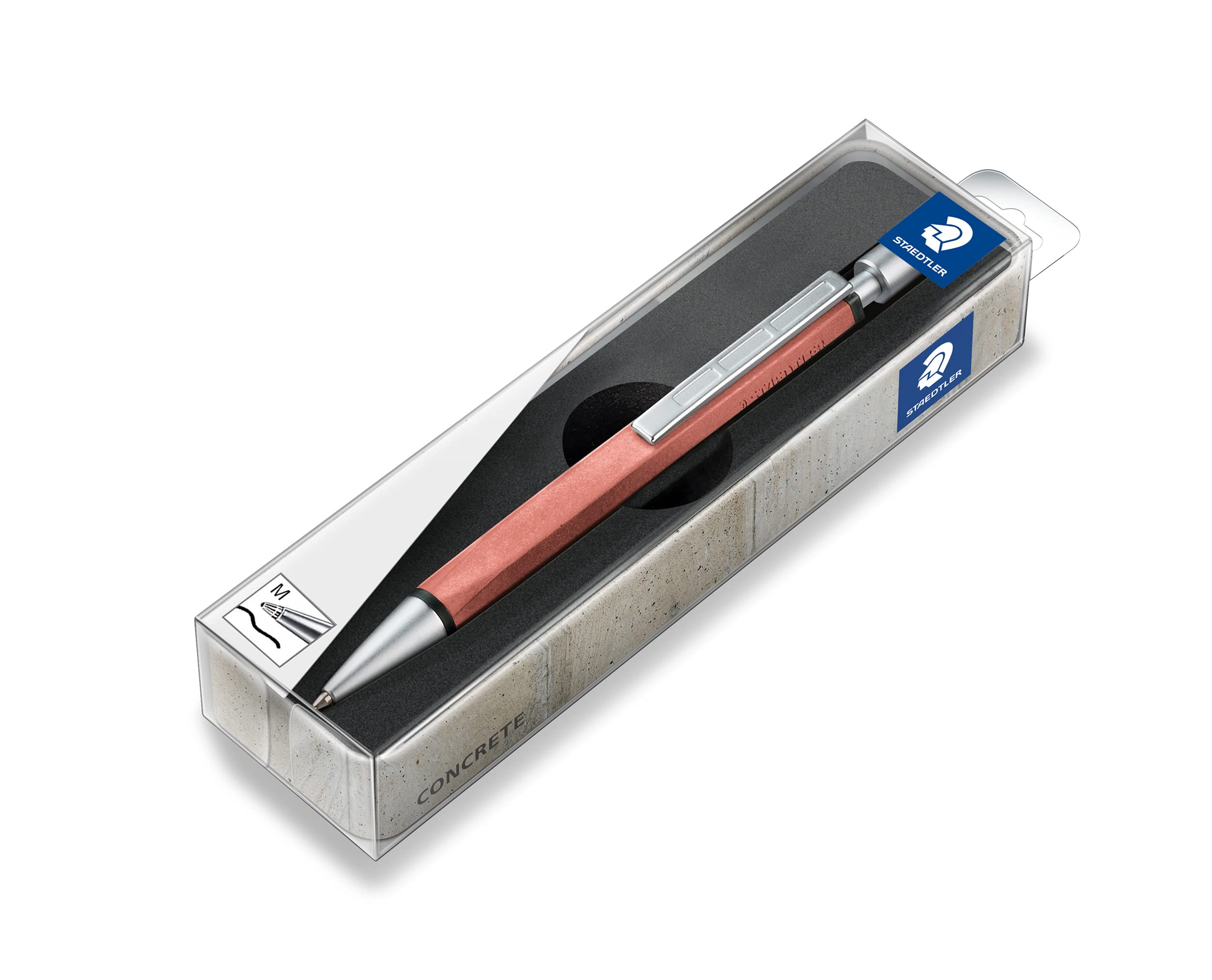 staedtler-441-concrete-penna-a-sfera-corpo-in-cemento-punta-m-nera image 2