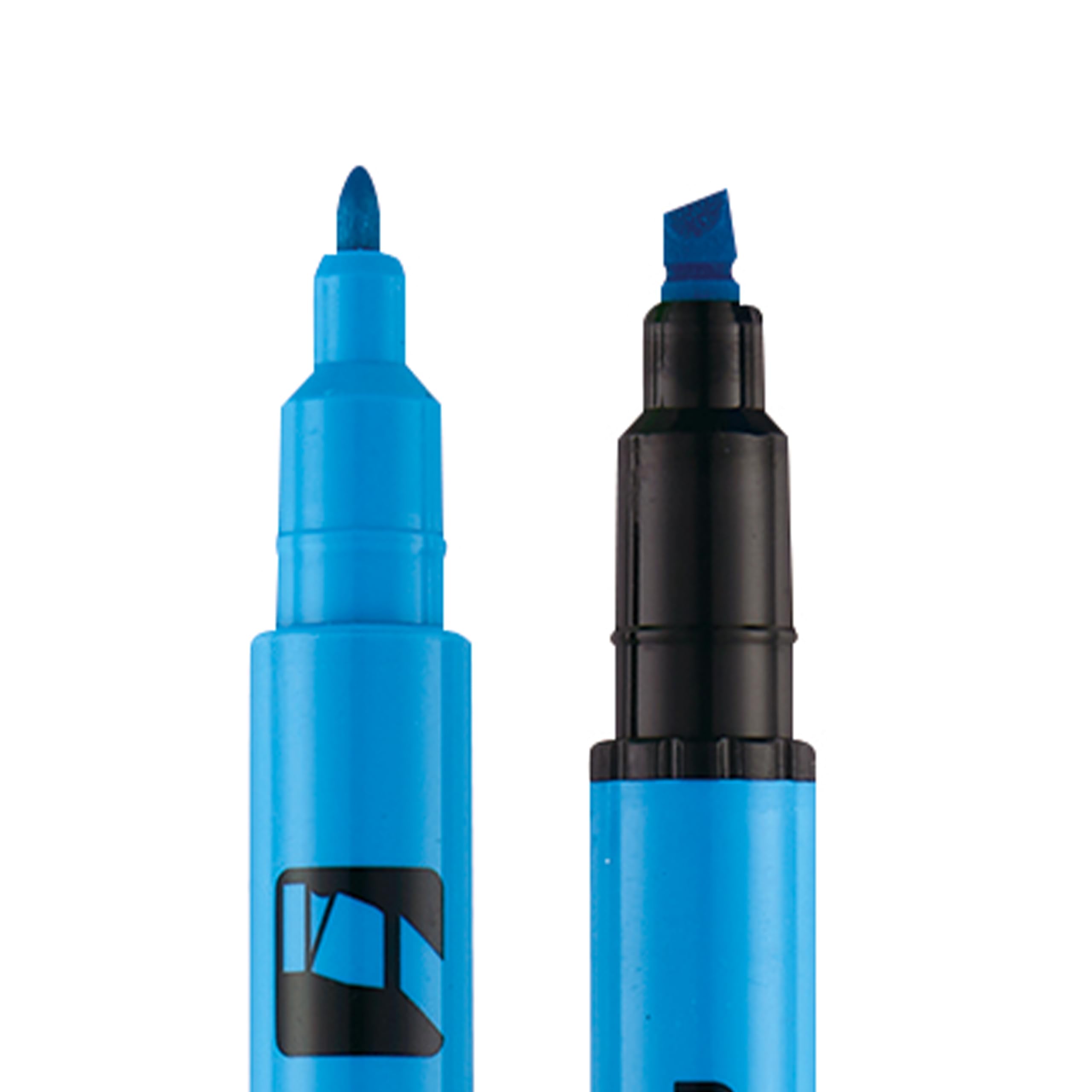 pentel-illumina-flex-slw11-evidenziatore-doppia-punta-flessibile-azzurro-10-pezz image 5
