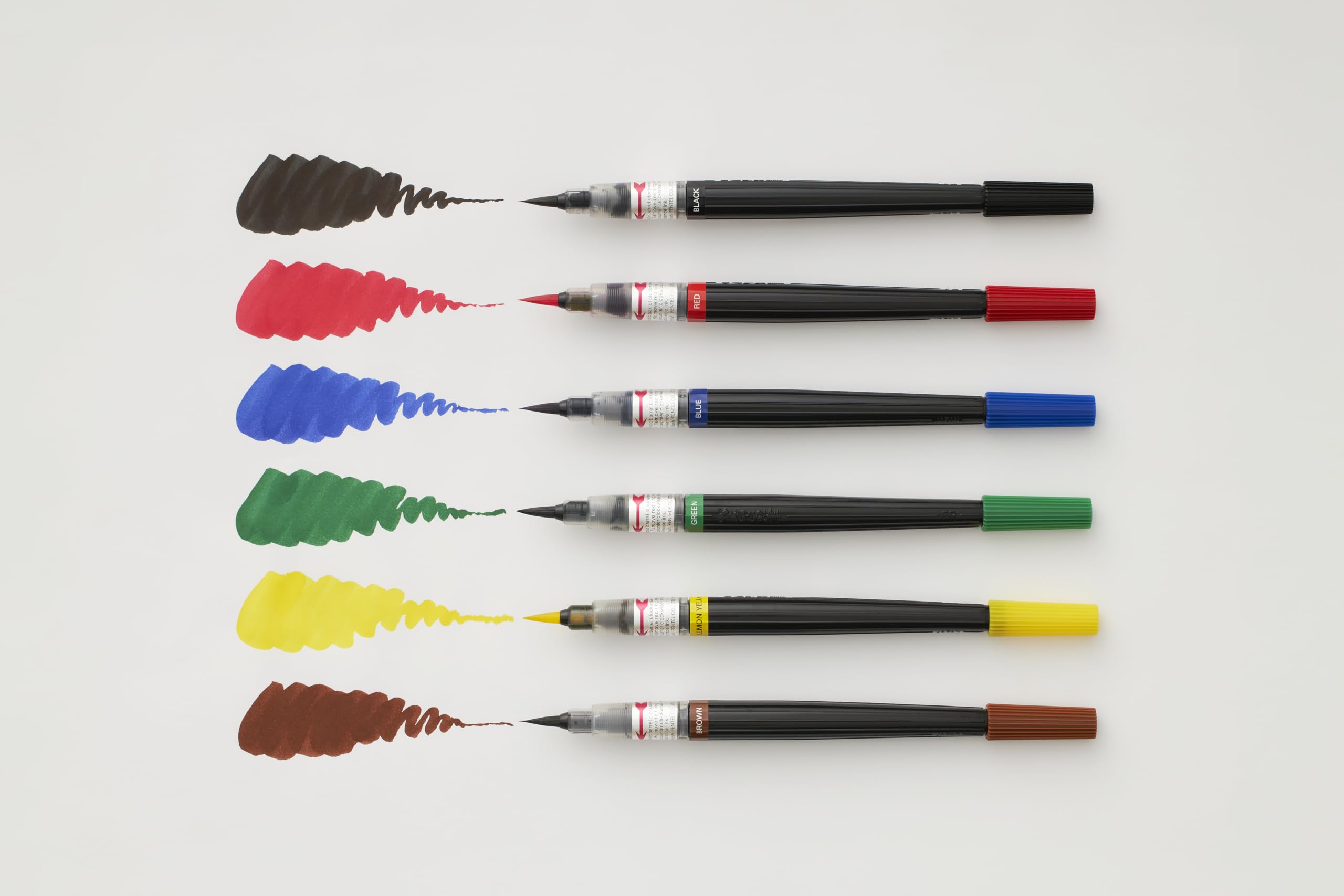 pentel-color-brush-gfl-pennarello-punta-pennello-blu-inchiostro-acquerello image 3