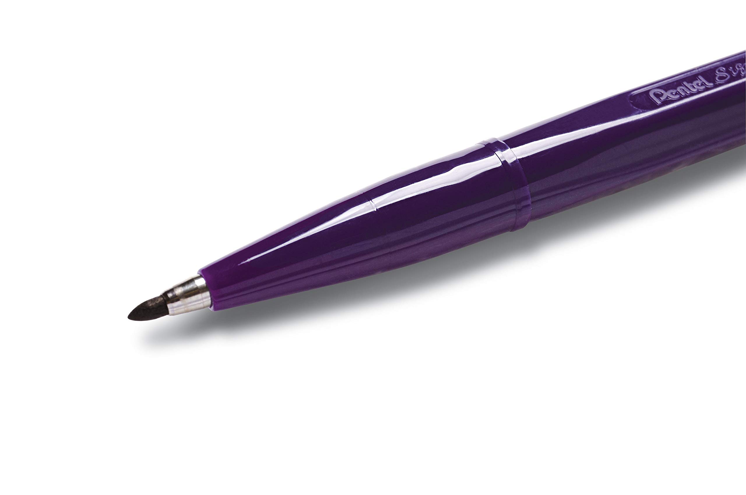 pentel-sign-pen-s520-pennarello-punta-fibra-2-mm-confezione-5-colori-artist image 6