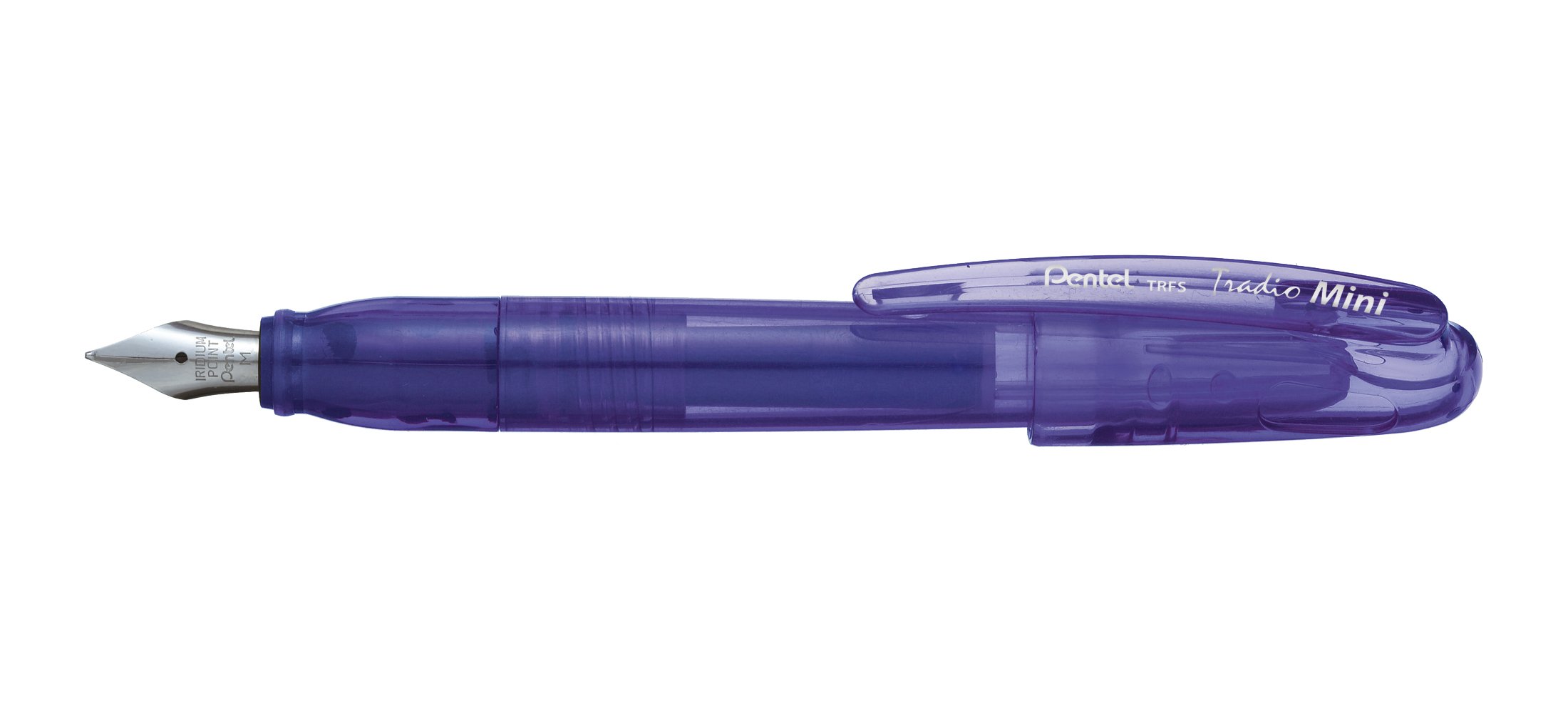 pentel-tradio-trfs-stilografica-mini-rosa-punta-media-iridio image 2
