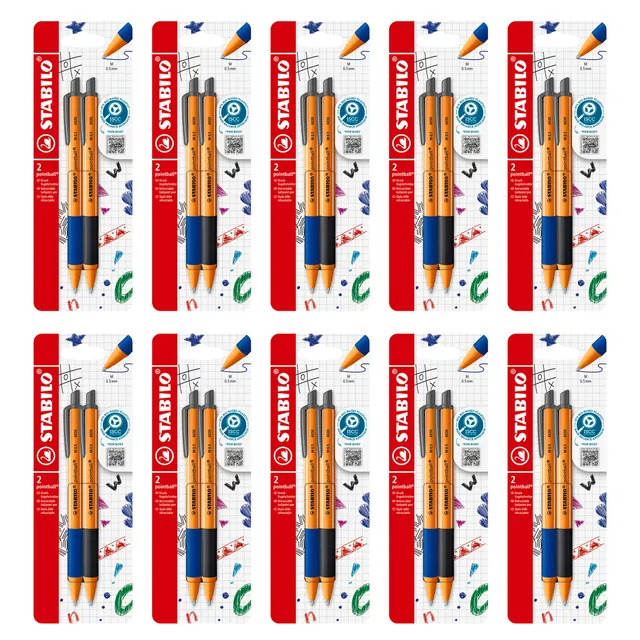 stabilo-pointball-penna-a-sfera-a-scatto-0-5-mm-3 image 1
