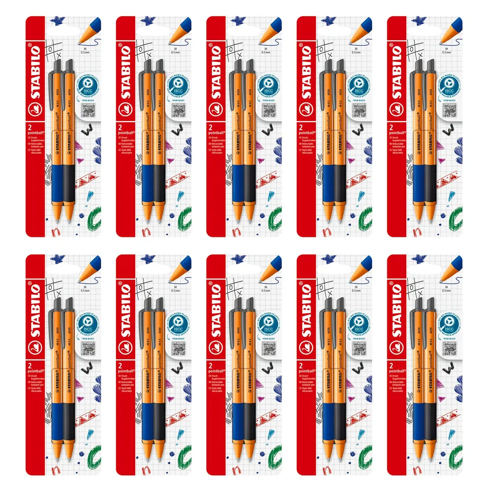 stabilo-pointball-penna-a-sfera-a-scatto-0-5-mm-3 image 1