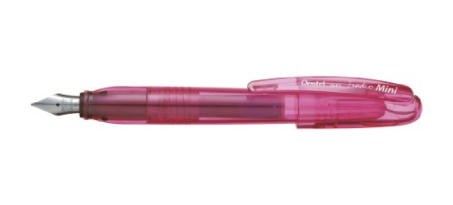 pentel-tradio-trfs-stilografica-mini-rosa-punta-media-iridio image 4