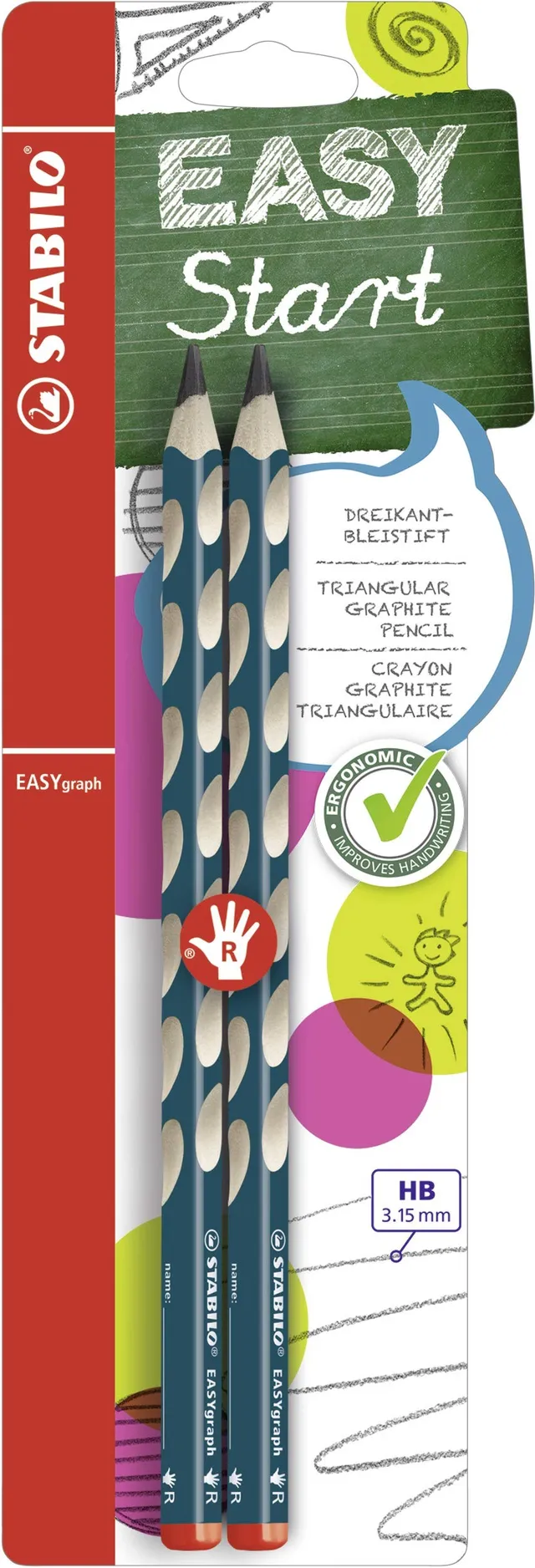 stabilo-easygraph-matita-ergonomica-triangolare-per-destrimani-e-mancini-2 image 1