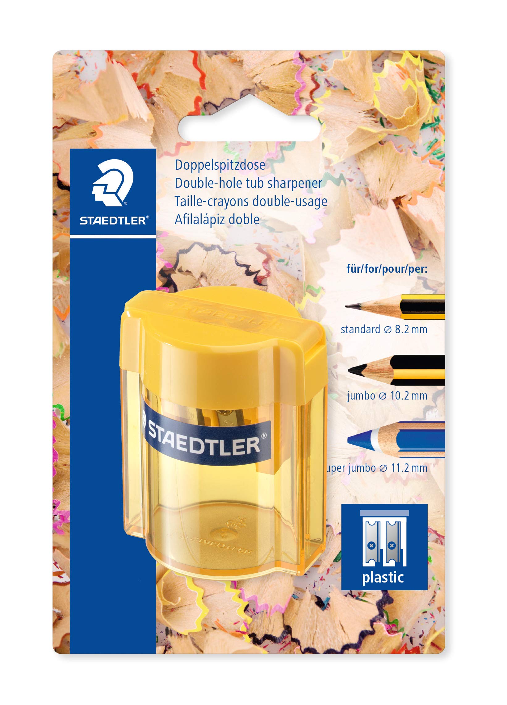 staedtler-513-temperamatite-in-plastica-2-usi-con-serbatoio-colori-assortiti image 2
