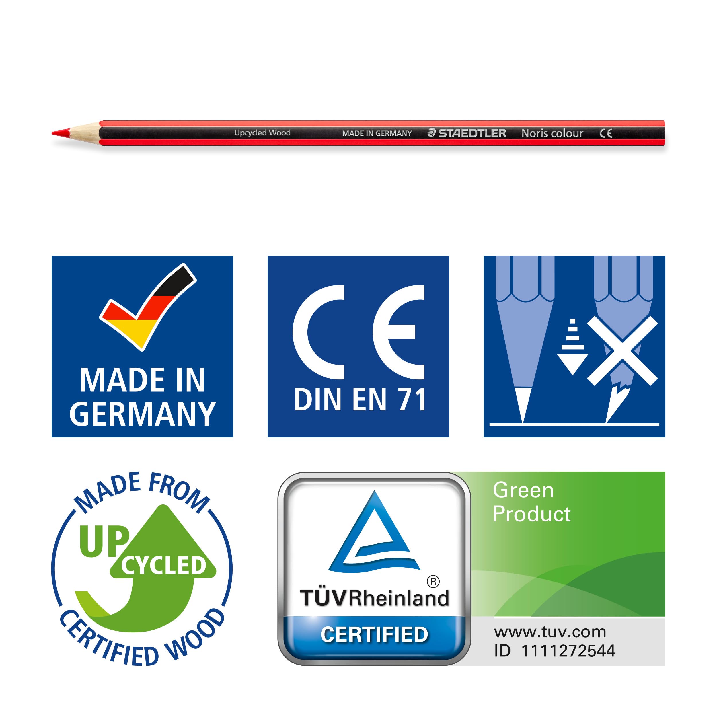 staedtler-noris-club-185-c12-matite-colorate-in-legno-set-12-colori image 5