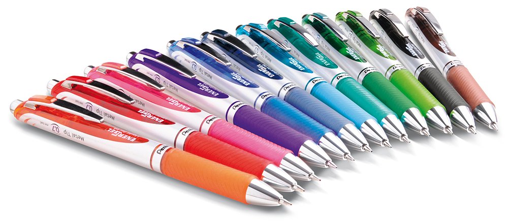 pentel-energel-xm-bl77-a-scatto-0-7-mm-confezione-4-pezzi-colorati image 2