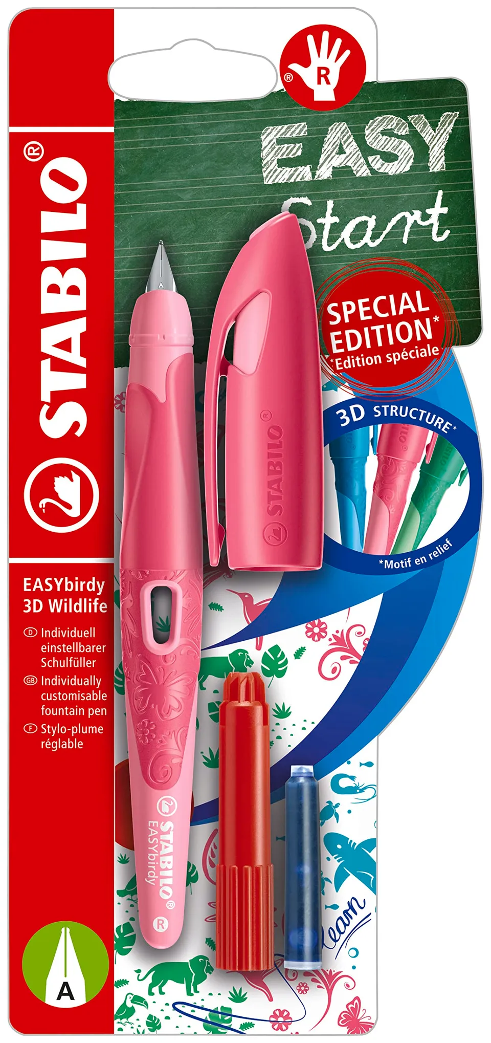 stabilo-easybirdy-penna-stilografica-ergonomica-per-destrimani-e-mancini-2 image 1