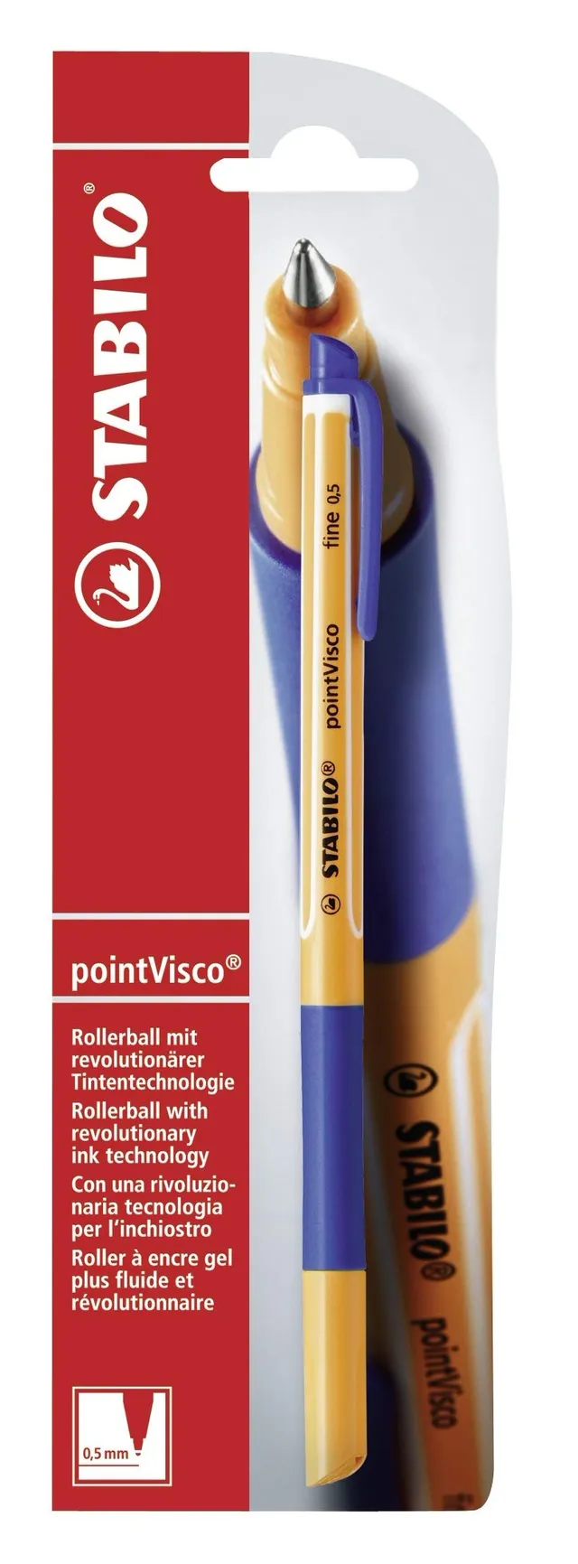 stabilo-pointvisco-penna-roller-gel-0-5-mm-2 image 1
